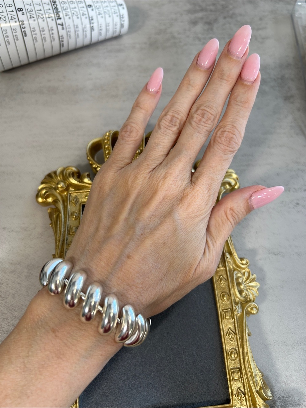 J. Crew Brushed Silver Chunky Link Bracelet - Women Jewelry